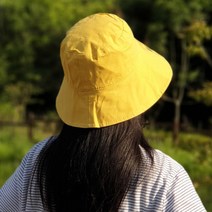 하라몰 체크양면버킷 벙거지 RH072