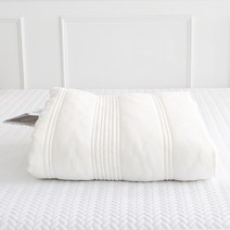 스칸디 워싱 인견 차렵이불 겸 스프레드, 화이트