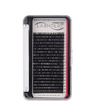 래쉬홀릭 에어라이트 인조 속눈썹 J컬 0.10 x 12 mm, 1개