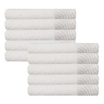 송월타월 샤보렌 소프트 세면타올 160g 뱀부얀, 아이보리, 10개