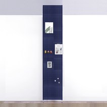 타공판닷컴 철제 파티션 결합형 가로 50cm x 높이 120cm + 가로 50cm x 높이 120cm 세트, 1세트, 네이비블루