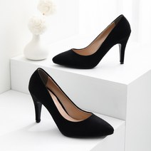 클래식 라운드 스틸레토 킬힐 9cm