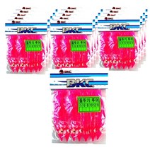 비케이씨 보급형 꼴뚜기 루어 5cm 7개입 x 15p, 핑크