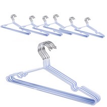 마켓감성 철제 옷걸이 일반형, 블루, 50개입