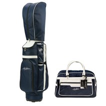 히스케이 골프 캐디백 + 보스턴백 세트 HK 1904, NAVY(HK 1904-NV)