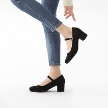 네리아 스웨이드 펌프스힐 NB0504-4