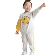 키즈꼬모 아동용 트와이스 맨투맨 상하의 세트
