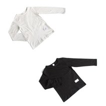 아동용 아메리칸 라운드 티셔츠 2p