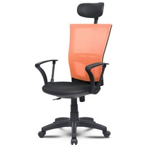 체어포커스 피크닉 헤더형 메쉬 사무실의자 CP2, 오렌지