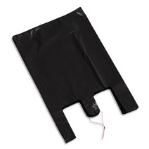 새니피아 손잡이봉투 7호 흑, 25L, 210개