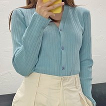 제이에이치스타일 여성용 골지 소프트 트임 가디건