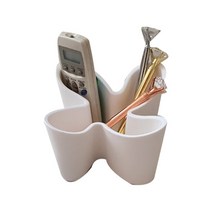 엣지 모던 4칸 리모컨 정리함 화이트, 1개