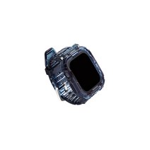 비쉐르 에어리트 애플워치 4 실리콘 일체형 밴드 스트랩 (40mm 호환 가능), 네이비, 1개