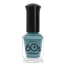 위드샨 60초 매니큐어 유광 9ml, M24 블루문, 1개
