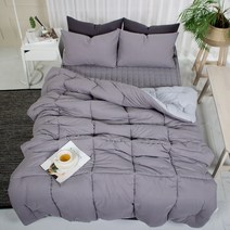 리리올리 타이디 세미 마이크로 차렵 이불 + 패드 + 베개커버 풀세트