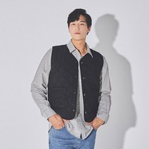 빅사이즈클럽 CRAMP 포근한 누빔 조끼