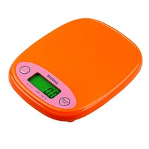 제이앤케이 디지털 주방저울 주방저울 WH-B12, 오렌지