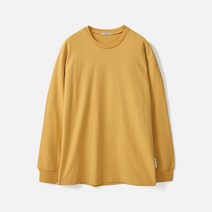 에이카화이트 Premium BASIC OVERSIZE LONG SLEEVE TEE