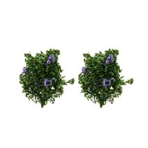 프레스 미니 수국 디오라마재료 소 2p, 퍼플