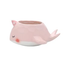 아트 폴리곤 애니멀 화분, 분홍고래