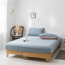 콩 빈테리어 컬러풀한 심플 매트리스커버