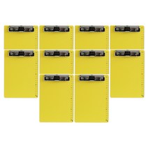 동기오피스 포맥스 클립보드 A5, 노랑, 10개