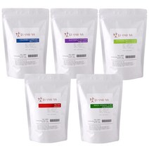 오리지날 싱글 원두커피 콜롬비아 수프리모 200g + 에티오피아 예가체프 200g + 케냐 AA 200g + 과테말라 안티구아 200g + 브라질 이파네마 200g 세트, 홀빈(분쇄안함)