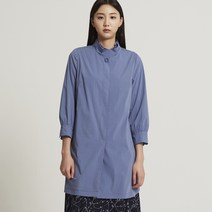 올리비아로렌 밴드넥 홀겹 트렌치 코트 VOCEBWF7221