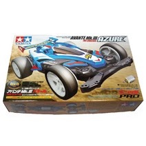타미야 Avante Mk III Azure MS Chassis 미니카 4WD 18626 + Atomic Tuned 2 Motor PRO 15489 조립 키트, 하늘색, 1세트