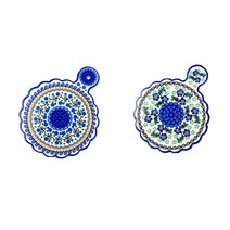 알린 도자기 냄비받침 2종세트, 라벤더, 로즈마리, 1세트