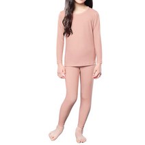 필테라 아동용 베이직 슬림 기모 내의 상하의 세트