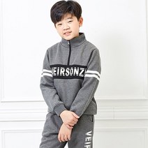 남아용 VE 지퍼 기모 상하복 세트