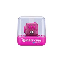 피젯큐브 ASMR 스트레스 해소 피젯토이 키덜트 장난감, 클리어핑크