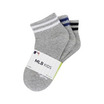 MLB 아동용 목이선 단목 양말 3족