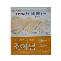 조아제약 조아덤 습윤밴드 혼합형 4p, 1세트