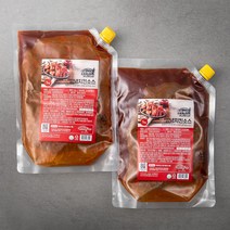 푸딩팩토리 소스팩토리 양념치킨소스, 1kg, 2개