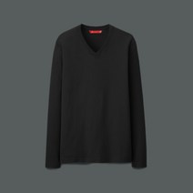 알베테 베이직 브이넥 긴팔 티셔츠 25 BE-LV