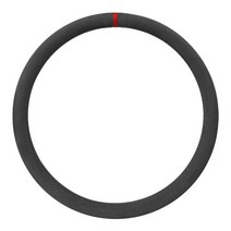 본투로드 코오롱 샤무드 핸들커버 원형 오렌지레드 포인트, 그레이