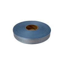 티나피크닉 크리스마스 선물 포장 리본끈 1메탈리본 15mm, 하늘(은사), 40.5m