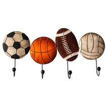 제이씨피 플레이 볼 아이언 행거, 혼합색상, 1개