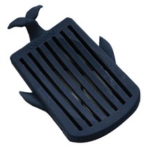 디어웨일즈 고래 물빠짐 실리콘 비누받침대 고래, 네이비, 1개