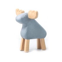 귀여운 동물 디자인 심플 모던 인테리어 장식 소품 피규어, 3 사슴
