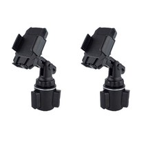 코끼리리빙 각도 변경 차량용 거치대 PFA-5835, 블랙, 2개