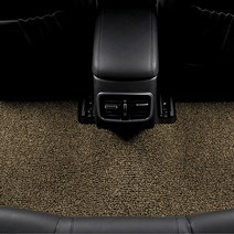 만도 와이드 볼륨쿠션 코일매트 확장형 1+2열, 현대 더뉴그랜저 가솔린 디젤 하이브리드 2019.11~, 브라운, 현대