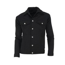 엣지애 남성용 카라 스판 면 트러커 재킷 MCONS3001S1