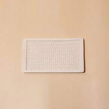 앵글띵 데코 털실 가로자수 패턴 실리콘 몰드