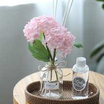 벚꽃수국 플라워 디퓨저 병 + 용액 100ml + 핑크수국 + 스틱 4p + 선물박스 세트, 10. 아쿠아시트러스