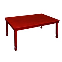 행자공예사 잉꼬 샤벨 캡 이중다리 교자상 1500 x 900 mm, 혼합색상