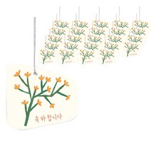 나무꽃 축하택, 혼합색상, 100개
