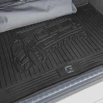 3W 에코라이너 FULL TPE 3D 카매트, 블랙, 벤츠 G바겐 (W463b) 트렁크매트 2019.09~